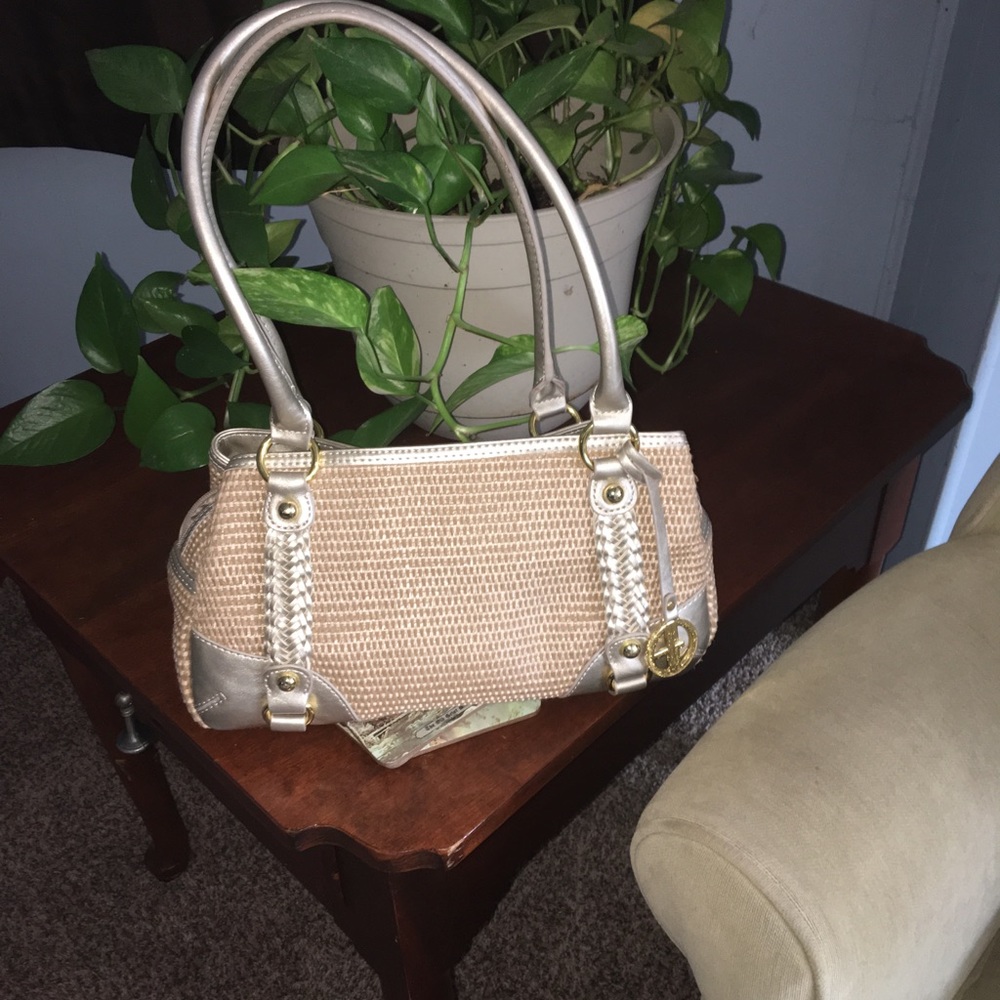 Bnwt Tan Bag